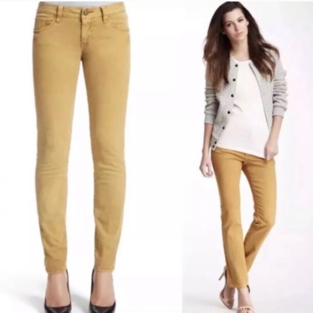 CAbi Style 502 Gold Ruby Skinny Jeans - Size 6